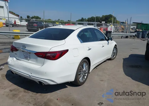 2018 Infiniti Q50 3.0T Luxe из США, поврежденный, VIN JN1EV7AR7JM440503